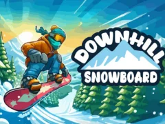Игра Downhill Snowboard онлайн