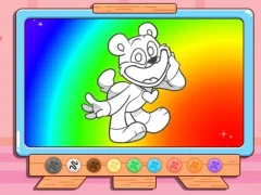 Игра Coloring Book: Bobby BearHug онлайн