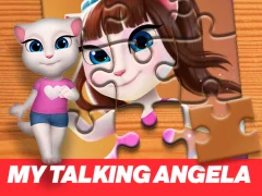 Игра My Talking Angela Jigsaw Puzzle онлайн