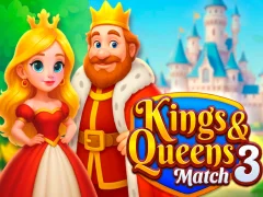 Игра Kings and Queens Match 3 онлайн