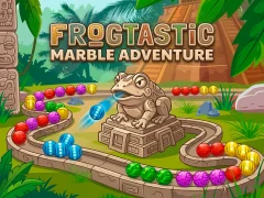 Игра Frogtastic Marble Adventure онлайн