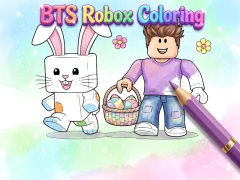 Игра BTS Roblox Coloring онлайн