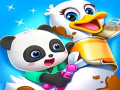 Игра Baby Panda Pet Care Center онлайн