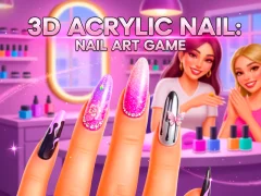 Игра 3D Acrylic Nail: Nail Art Game онлайн