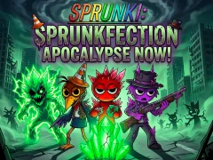 Игра Sprunki: Sprunkfection Apocalypse Now! онлайн