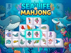 Игра Sea life mahjong онлайн