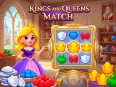 Игра Kings and Queens Match онлайн