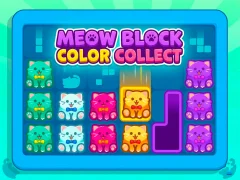 Игра Meow Block: Color Collect онлайн