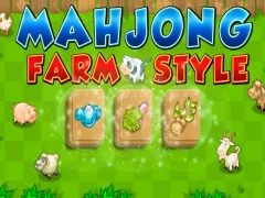 Игра Mahjong Farm Style онлайн