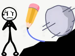 Игра Stickman Rescue Draw 2 Save онлайн