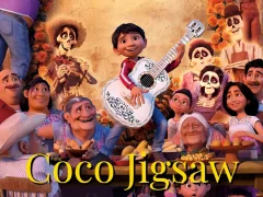 Игра Coco Jigsaw онлайн