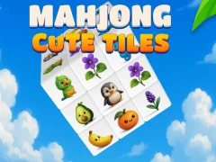 Игра Mahjong Cute Tiles онлайн