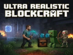 Игра Ultra Realistic BlockCraft онлайн