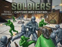 Игра Soldiers - Capture and Control онлайн