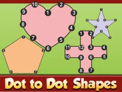 Игра Dot To Dot Shapes онлайн