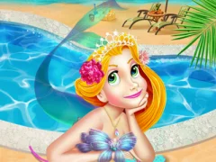 Игра Rapunzel Sweet Vacation! онлайн