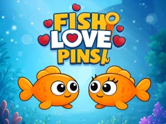 Игра Fish Love Pins онлайн