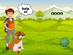 Игра Wounded Dog Reach House онлайн