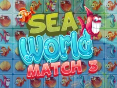 Игра Sea World Match 3 онлайн