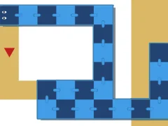 Игра Snake Swipe Puzzle онлайн