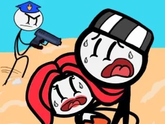 Игра Stickman Jailbreak Story онлайн