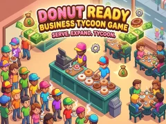 Игра Donut Ready Business Tycoon Game онлайн
