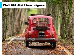 Игра Fiat 500 Old Timer Jigsaw онлайн