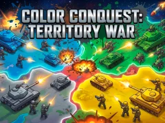 Игра Color Conquest: Territory War онлайн