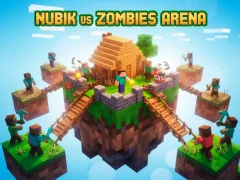 Игра Nubik Vs Zombies Arena онлайн