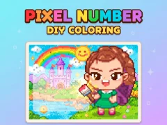Игра Pixel Number  DIY Coloring онлайн