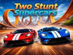 Игра Two Stunt Supercars онлайн
