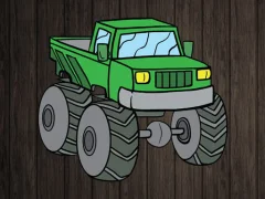 Игра Monster Truck Jigsaw онлайн