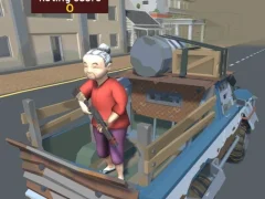 Игра Grandma with Machine Gun Apocalypsis онлайн