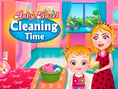 Игра Baby Hazel Cleaning Time онлайн