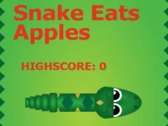 Игра Snake Eats Apples онлайн