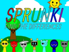 Игра Sprunki Find The Differences онлайн