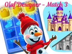 Игра Olaf Designer - Match 3 онлайн