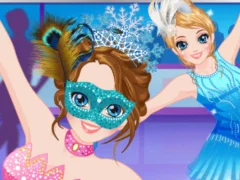 Игра Ice Skater Princess Dressup онлайн