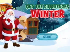 Игра Find The Differences Winter онлайн