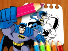 Игра Batman Coloring Book онлайн