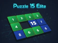 Игра Puzzel 15 Elite онлайн