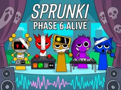 Игра Sprunki Phase 6 Alive онлайн