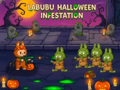 Игра Labubu Halloween Infestation онлайн