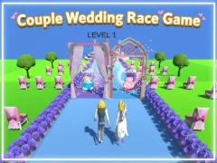 Игра Couple Wedding Race Game онлайн
