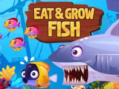 Игра Eat & Grow Fish онлайн