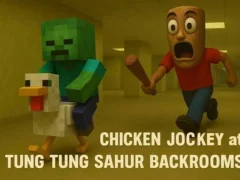 Игра Chicken Jockey at Tung Tung Sahur Backrooms онлайн