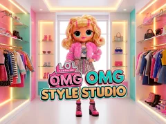 Игра LOL Surprise OMG™ Style Studio онлайн