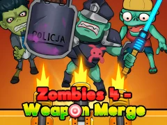 Игра Zombies 4 – Weapon Merge онлайн