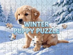Игра Winter Pets Puzzle онлайн