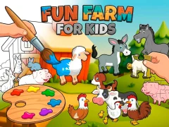 Игра Fun Farm For Kids онлайн